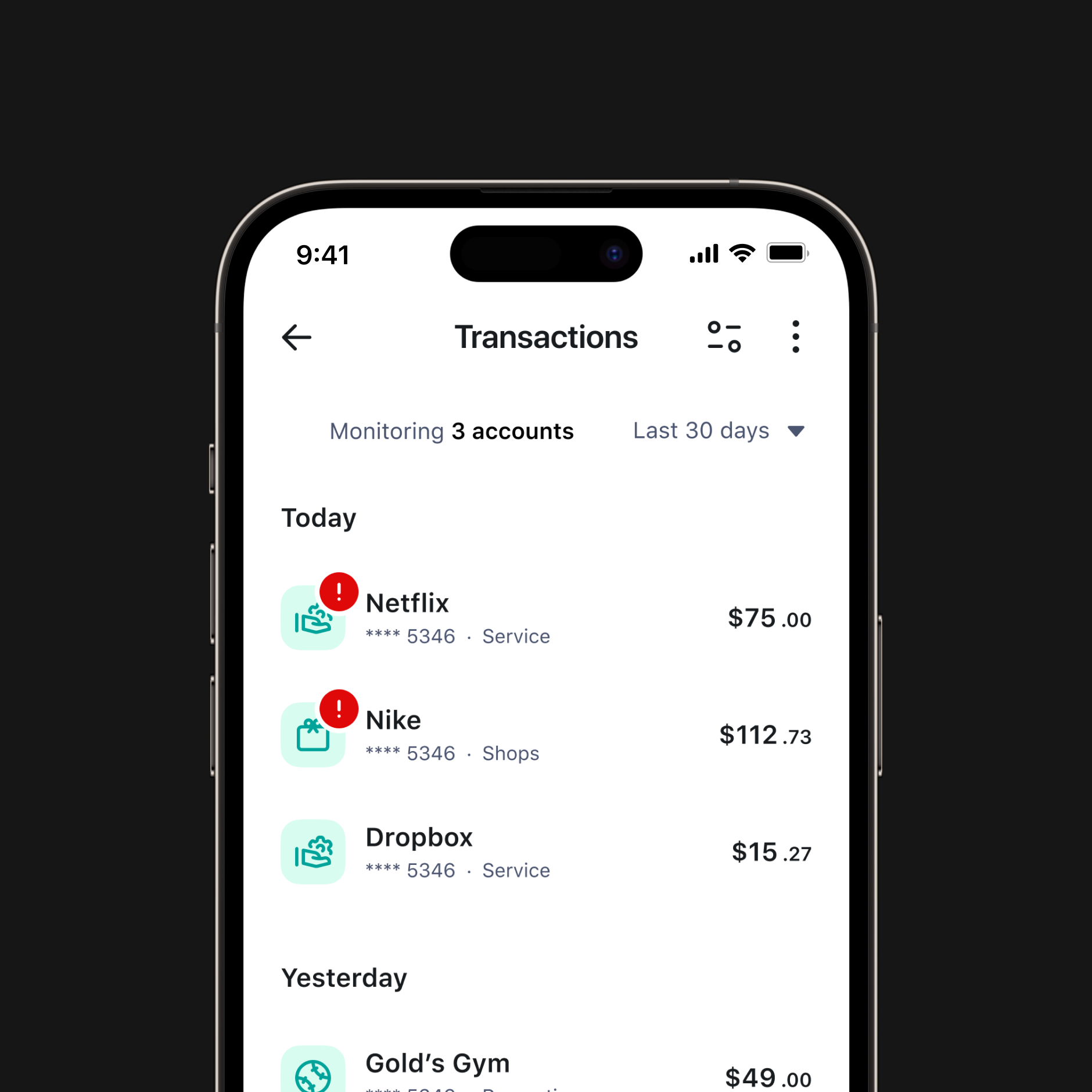 Aura — transactions